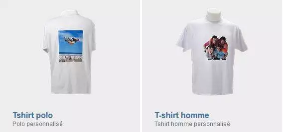 T-shirts personnalisés