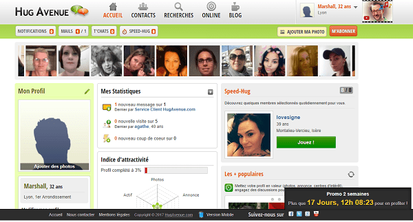 profil hugavenue test avis